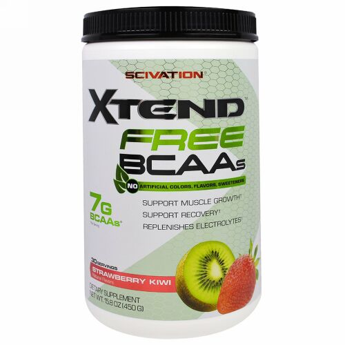 Xtend, エクステンドフリーBCAA、ストロベリー・キウイ、450g (Discontinued Item)