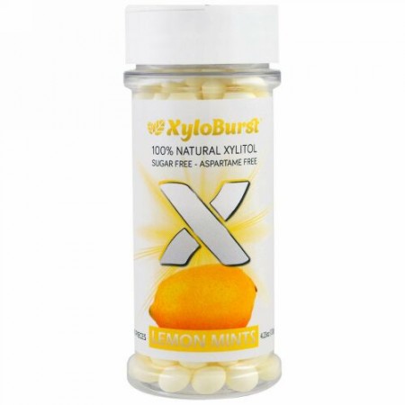 Xyloburst, レモンミント、200粒、4.23 oz (120 g) (Discontinued Item)