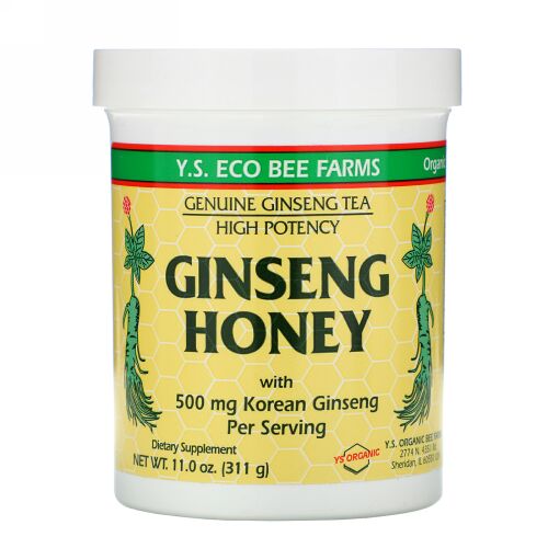Y.S. Eco Bee Farms, ジンセン ハニー, 11.0 オンス (311 g)