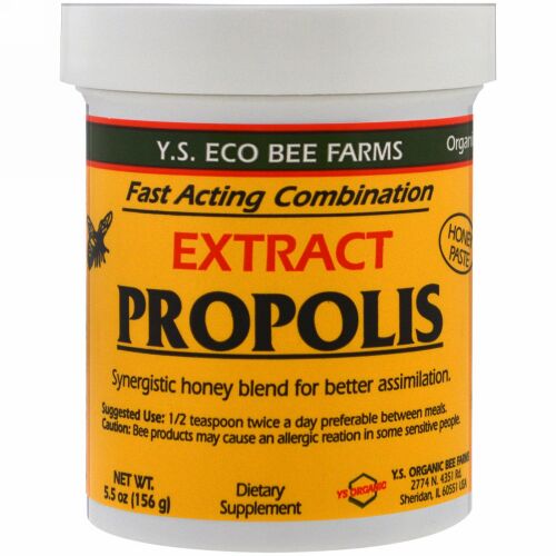 Y.S. Eco Bee Farms, プロポリスエキス、5.5 oz (156 g)