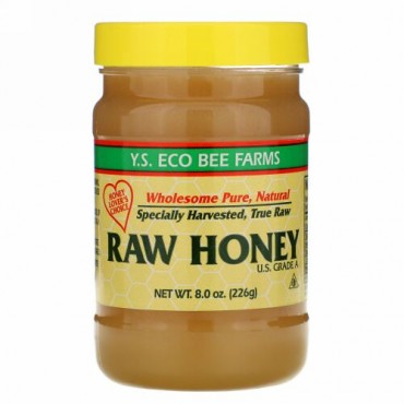Y.S. Eco Bee Farms, 未加工ハチミツ、8.0 oz (226 g)