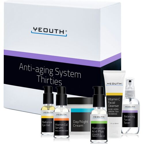 Yeouth, Yeouth, Anti-Aging System, Thirties, 6 Piece Set (Discontinued Item)