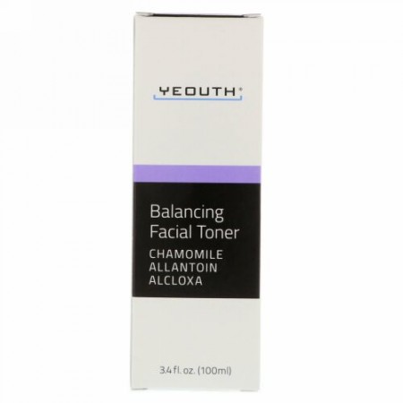 Yeouth, バランシング・フェイシャルトーナー、3.4 fl oz (100 ml)