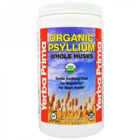 Yerba Prima, オーガニック・サイリウム・ホールハスク、12オンス（340g）