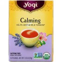 Yogi Tea, オーガニック・コーミング, カフェインフリー, ティーバッグ 16 袋, 1.02 オンス (29 g)
