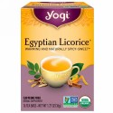 Yogi Tea, エジプトリコリス（甘草）, カフェインフリー, 16ティーバッグ, 1.27oz（36 g）