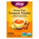 Yogi Tea, Honey Chai, Turmeric Vitality, 16 Tea Bags,  1.12 oz (32 g)