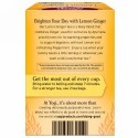 Yogi Tea, レモンショウガ, カフェインフリー, 16ティーバッグ, 1.27oz（36 g）