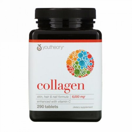 Youtheory, コラーゲン、6,000 mg、290錠