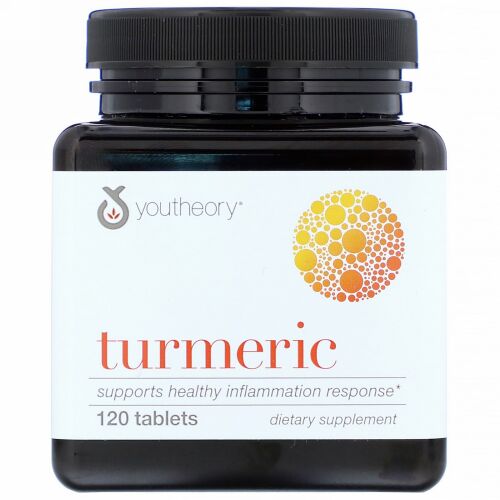 Youtheory, ターメリック、120錠