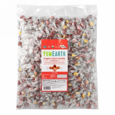 YumEarth, Organic Hard Candies, Assorted Flavors, 80 oz (2268 g)
