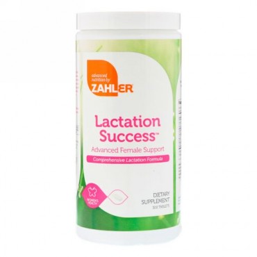 Zahler, ラクテーション サクセス、アドバンスト女性サポート、300錠 (Discontinued Item)
