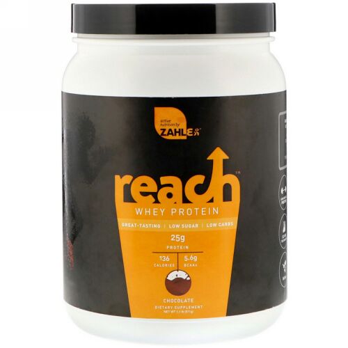 Zahler, Reach, Whey Protein, Chocolate, 1.1 lb (511 g) (Discontinued Item)