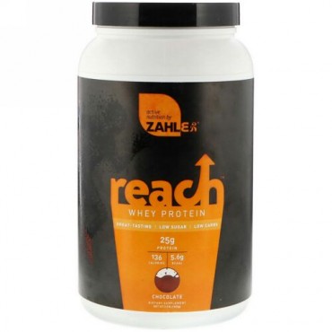 Zahler, Reach, Whey Protein, Chocolate, 2.3 lb (1022 g) (Discontinued Item)
