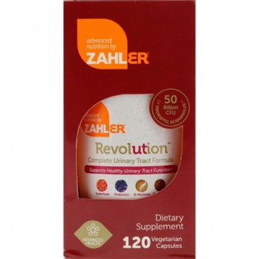 Zahler, レボリューション、コンプリート 尿路 フォーミュラ、ベジタリアンカプセル120個 (Discontinued Item)