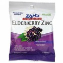 Zand, Elderberry Zinc、Herbalozenge、甘いエルダーベリー、トローチ15粒