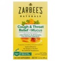 Zarbee's, 咳・痰・喉のリリーフ、昼用ドリンクミックス、天然レモン味、6袋、各3.4 oz (96 g)
