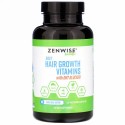 Zenwise Health, DHTブロッカー配合の毎日の育毛用ビタミン、ベジカプセル120粒