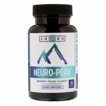 Zhou Nutrition, ニューロピーク（Neuro-Peak）、カプセル30錠
