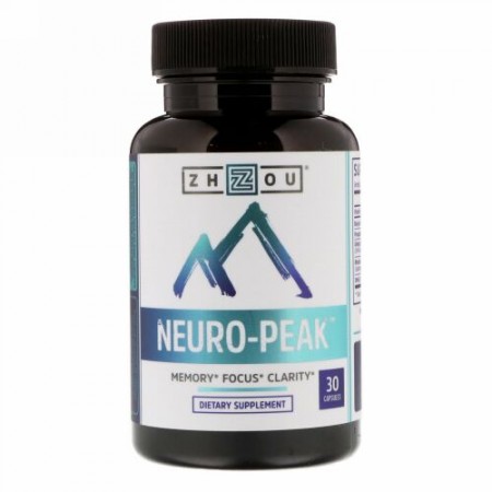 Zhou Nutrition, ニューロピーク（Neuro-Peak）、カプセル30錠