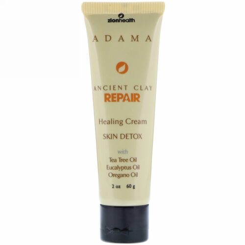 Zion Health, アダマ、エンシェントクレイリペア、ヒーリングクリーム、60g（2 oz） (Discontinued Item)