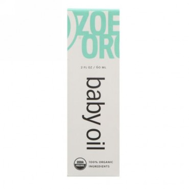 Zoe Organics, オーガニックベビーオイル, 2液体オンス(60 ml) (Discontinued Item)