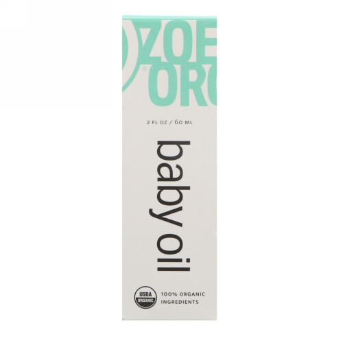 Zoe Organics, オーガニックベビーオイル, 2液体オンス(60 ml) (Discontinued Item)