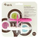 Zoli, Chubby Gummy, Gum Massaging Teethers, Pink & White, +6mo, 2 Pieces (Discontinued Item)