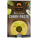 deSIAM, タイグリーン カレーペースト、辛口、2.4 オンス (70 g) (Discontinued Item)