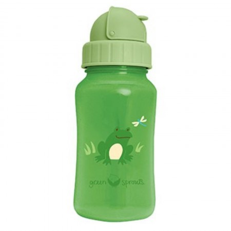 i play Inc., グリーン スプラウツ®, アクアボトル, 緑, 10 オンス (300 ml) (Discontinued Item)