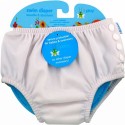 i play Inc., Swim Diaper, Reusable & Absorbent, 24 Months, White, 1 Diaper (Discontinued Item)